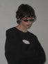 nyke × MINE × Cycle THROW UP LONG SLEEVE TEE -BLACK-